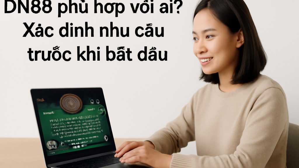 DN88 phù hợp với ai? Xác định nhu cầu trước khi bắt đầu Minh họa: DN88 phù hợp với ai? Xác định nhu cầu trước khi bắt đầu